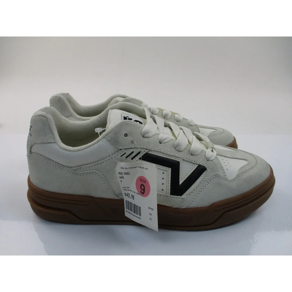 Vans Lowland CC Mens Size 9 Beige Gray Gum Sole Flying V Logo Skate Shoes - Picture 1 of 10